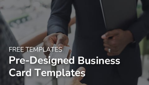 Pre-Designed Business Card Templates