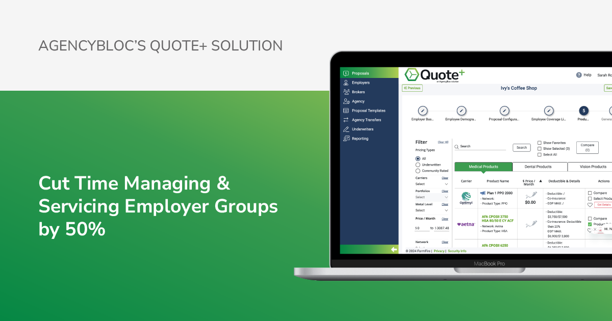 Insurance Quoting Software Solutions | AgencyBloc Quote+